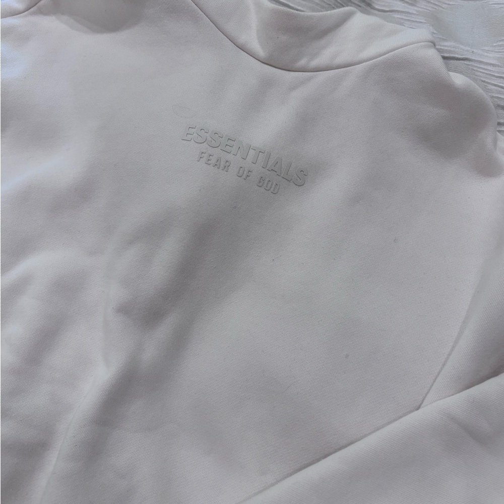 Fear of God Essentials Cream Pullover